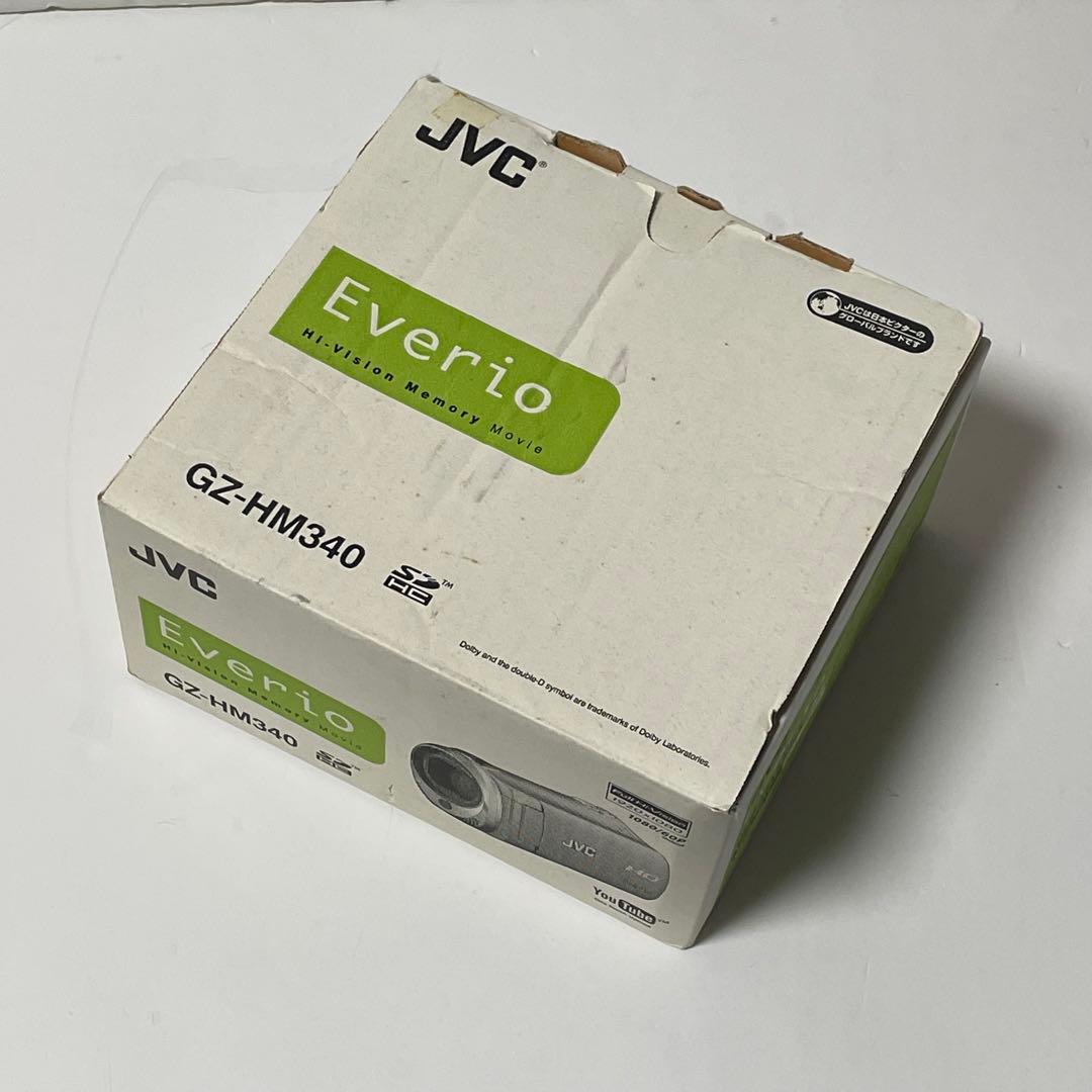 JVC Everio HD ビデオカメラ　GZ-HM340 中古品