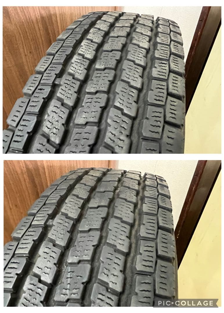 2019年製 ヨコハマ 中古冬タイヤ 195/80R15 LT 4本セット