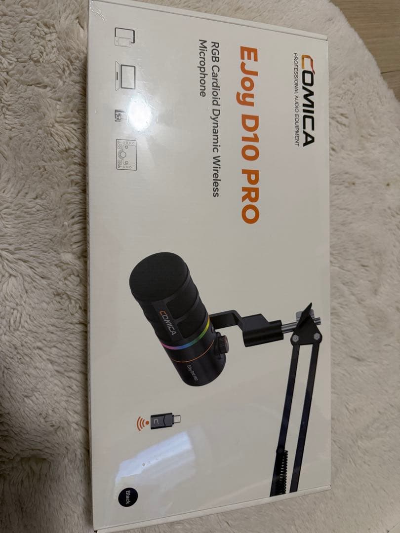 COMICA EJoy D10 PRO ワイヤレスマイク ゲーミング