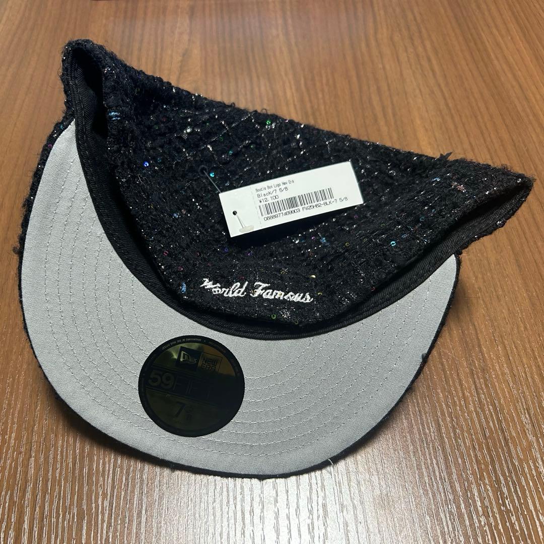 Supreme Boucle Box Logo New Era 黒 7 5/8