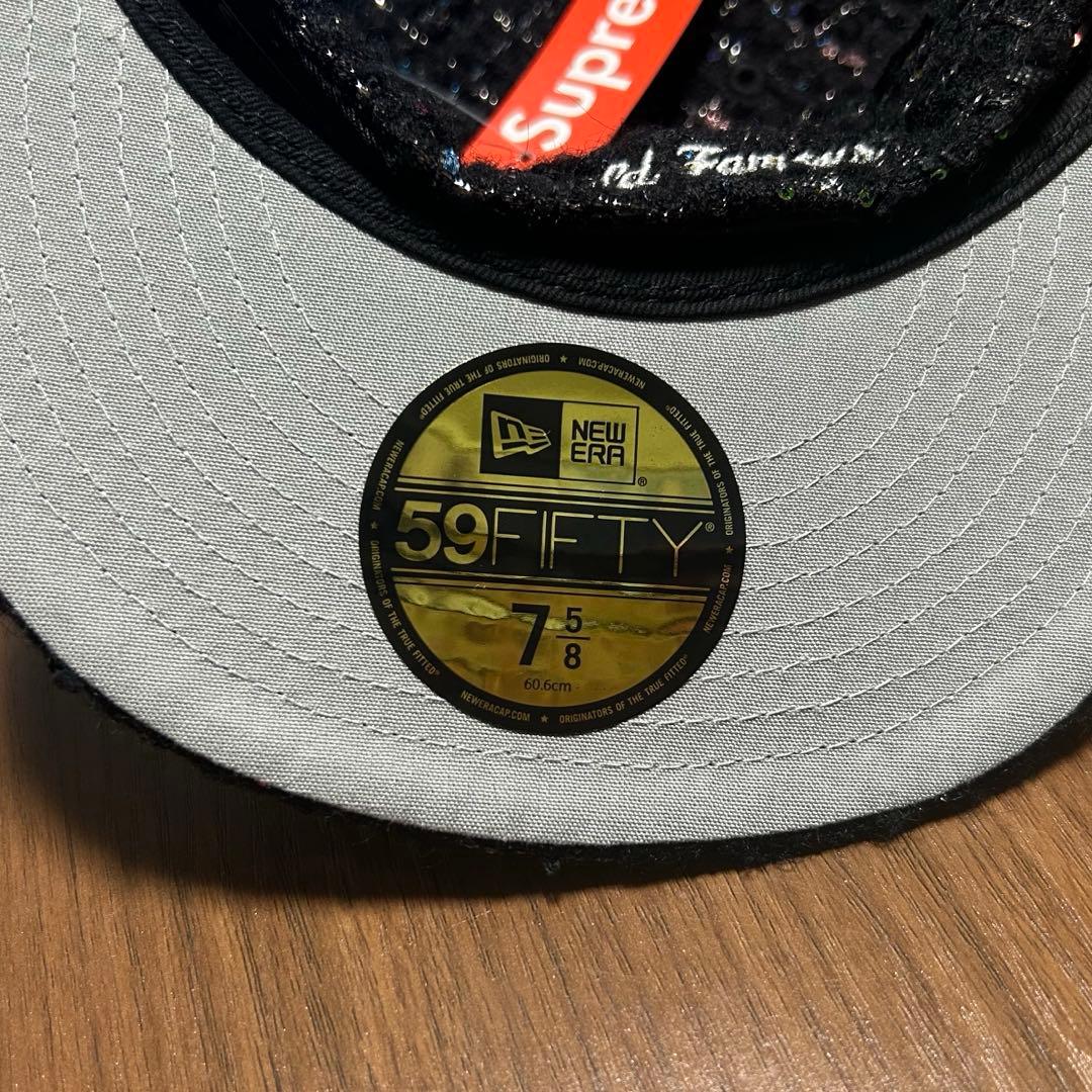 Supreme Boucle Box Logo New Era 黒 7 5/8