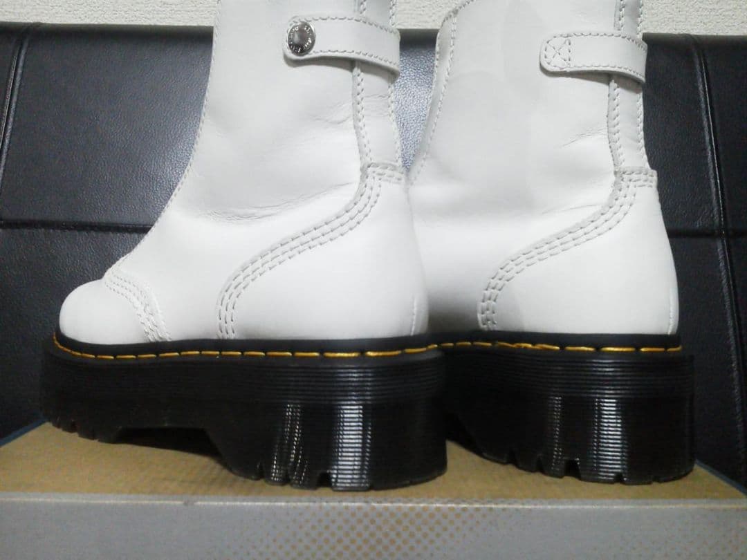 【専用】Dr.Martens JETTA UK5 白 厚底 フロントジップ