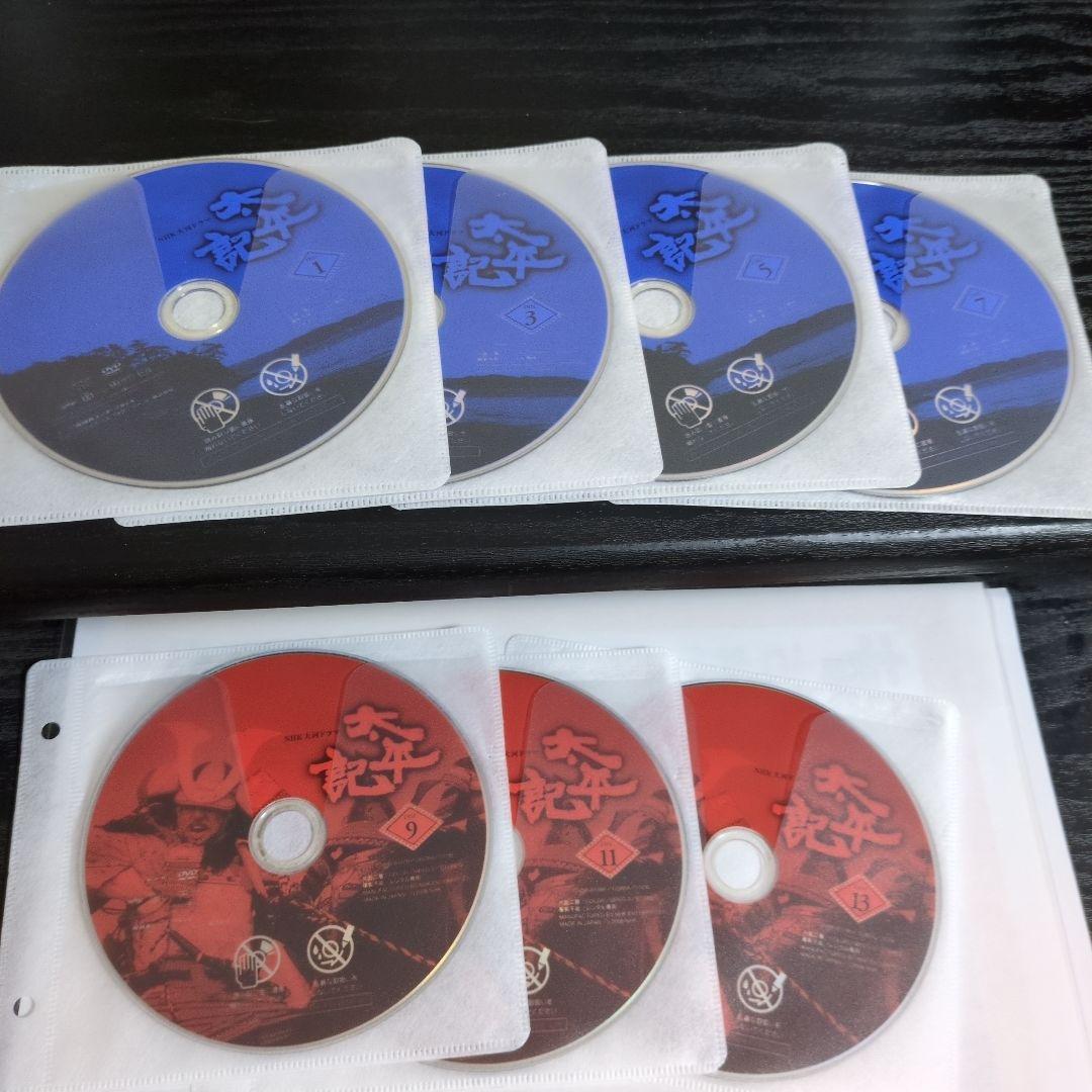 NHK大河ドラマ　太平記　レンタル落ちDVD　全13巻　真田広之