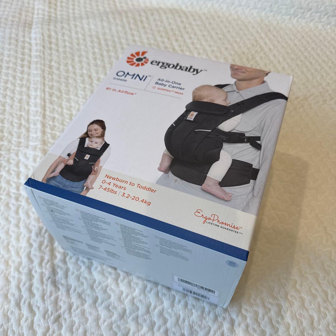 ergobaby OMNI breeze ブラック 抱っこ紐
