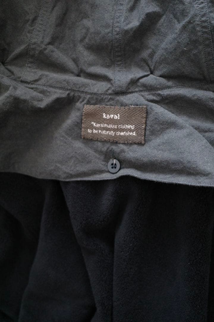 kaval / Fish tail long coat ライナー付き