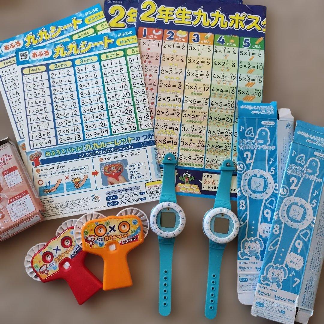 進研ゼミ小学講座　ベネッセチャレンジ2年生　小学生向け学習教材セット