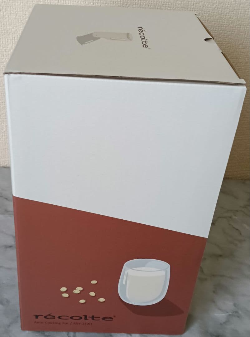 ※新品未開封※récolte スープメーカー　ポタージュメーカー　レコルト　白
