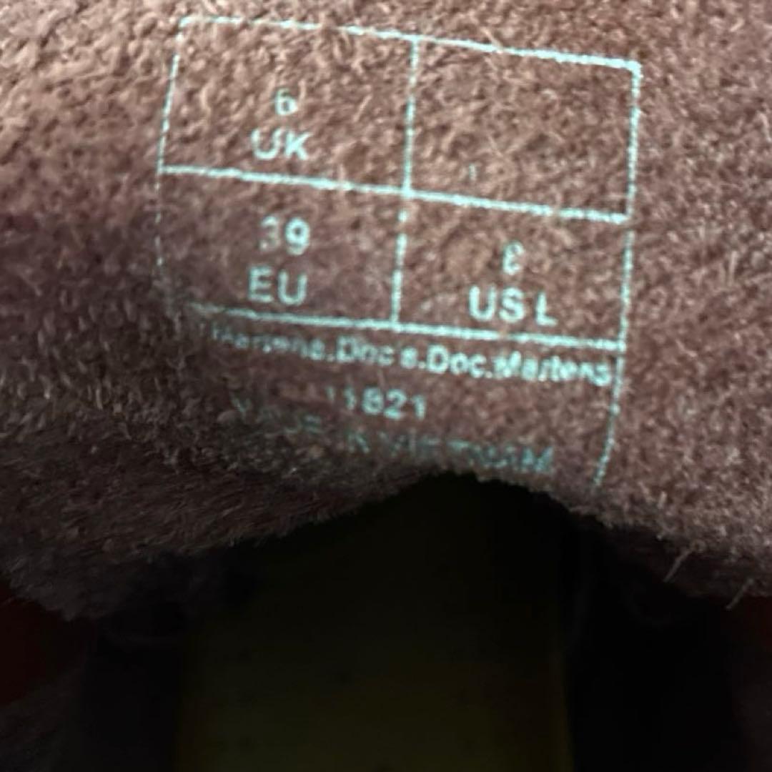 ドクターマーチン 1460 8ホール チェリーレッド UK6