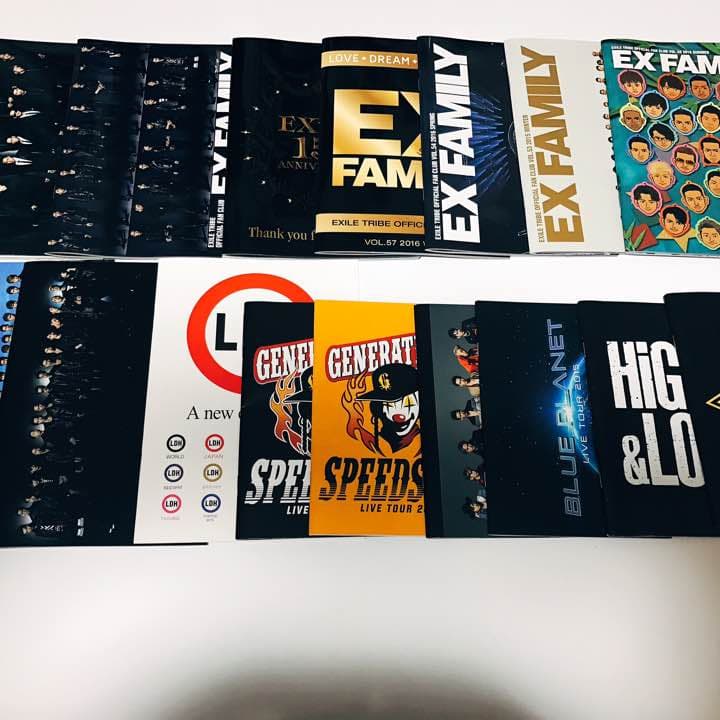 EXILEグッズ〔DVD.アルバム.ファンクラブやライブの本〕