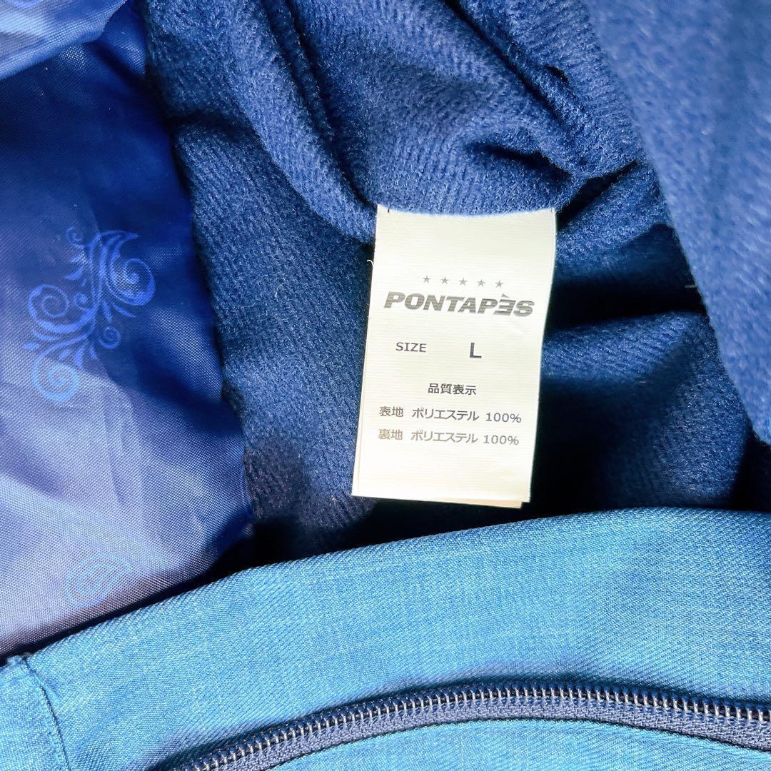 極美品 PONTAPES スキー スノーボードウェア上下セット メンズＬ 手袋付