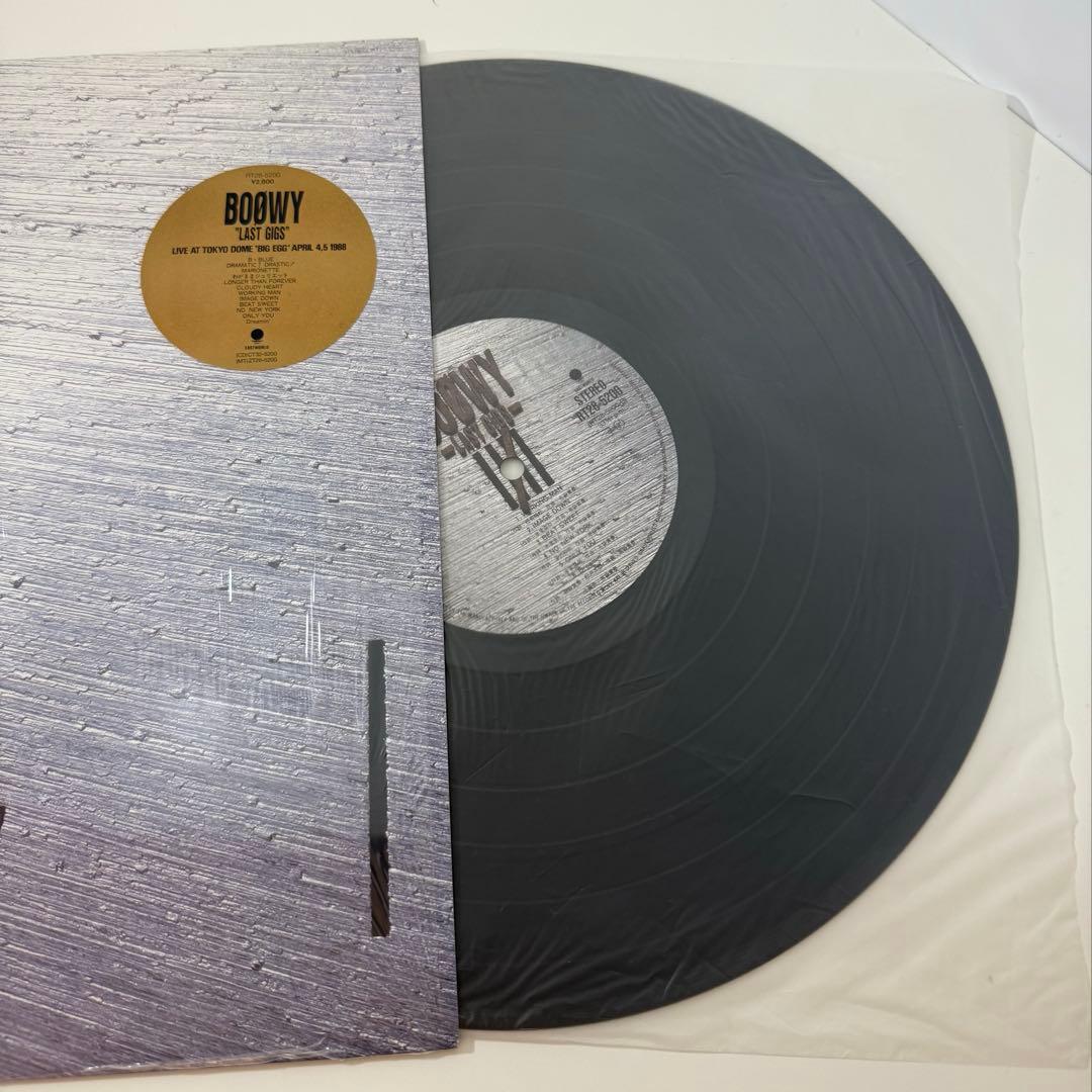 【美品・レア】BOØWY LAST GIGS レコード