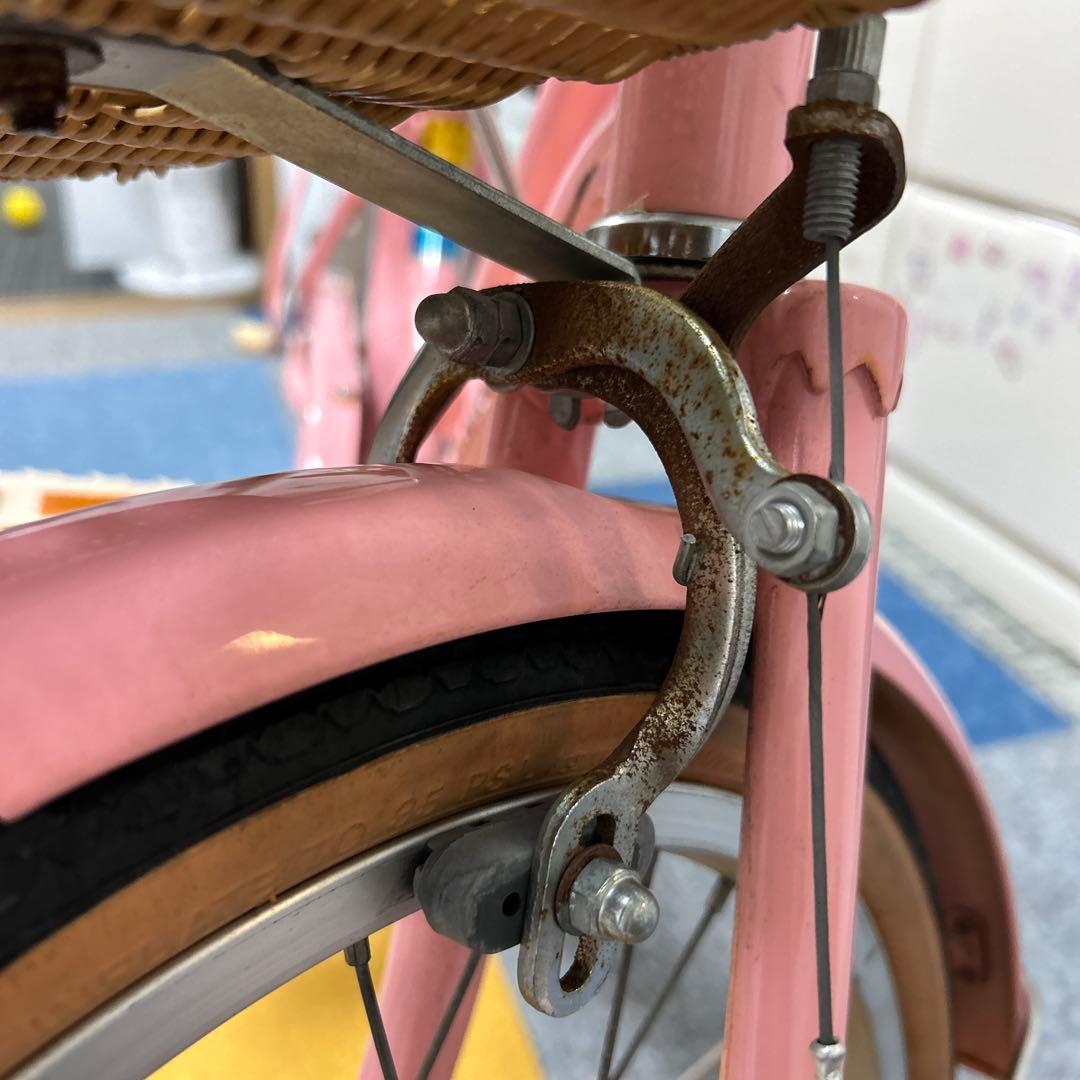 ブリヂストン HACCHI 子供用自転車 ピンク 18インチ　補助輪付き