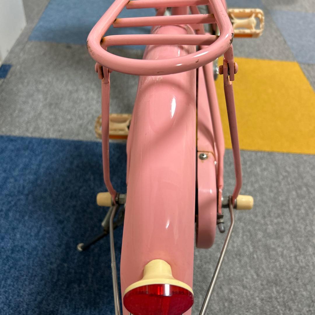 ブリヂストン HACCHI 子供用自転車 ピンク 18インチ　補助輪付き