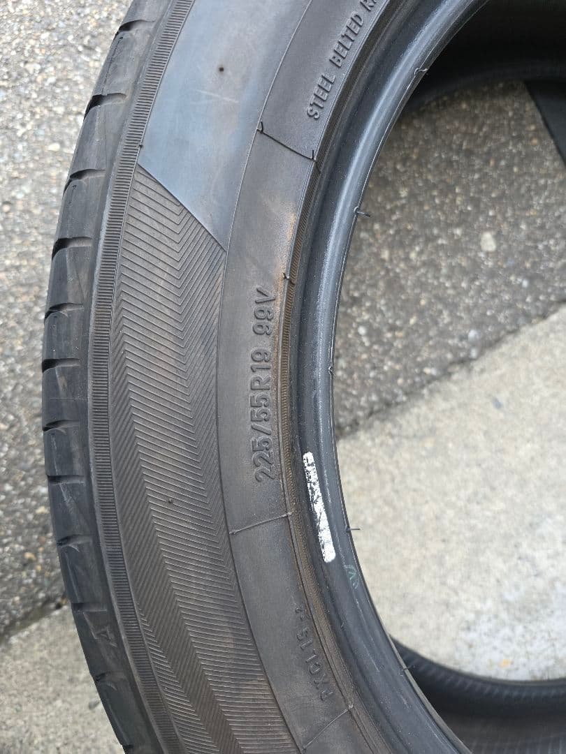 TOYO プロクセス 225/55R19 22年製 4本セット
