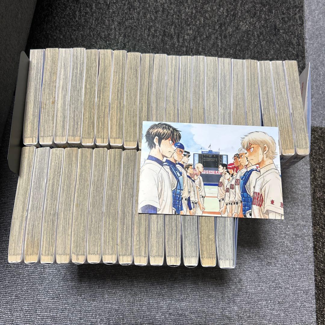 漫画　ダイヤのエースact2全巻３４冊卒業証書付き（最終値下げ）