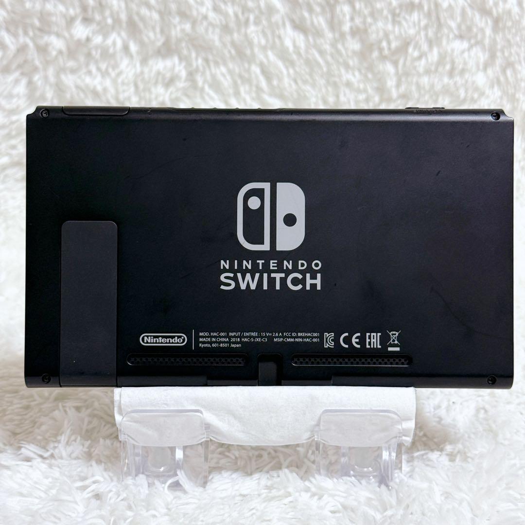 【美品】 Nintendo Switch 純正 本体 2018年 フィルム付