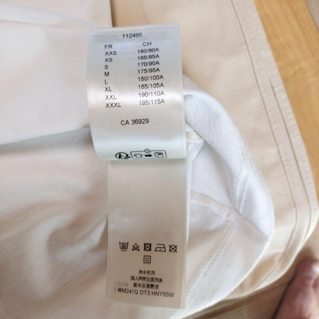 LOUIS VUITTON ホワイト Tシャツ M(10-3)