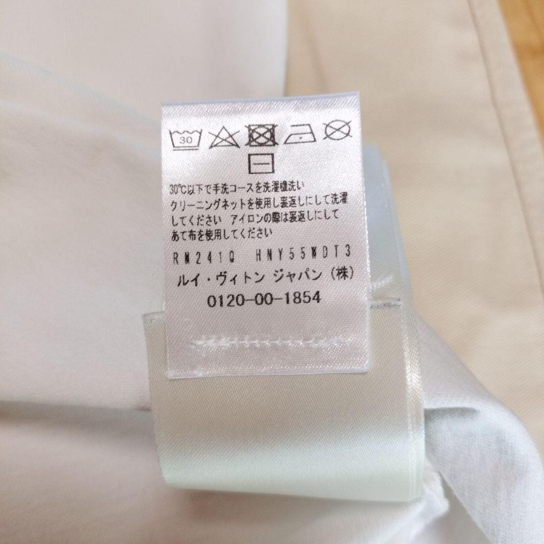 LOUIS VUITTON ホワイト Tシャツ M(10-3)