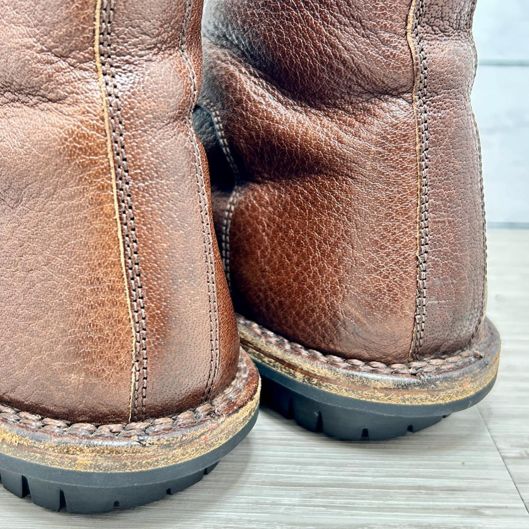 a*i様 【良品】Trippen トリッペン レースアップブーツ 茶 本革 36