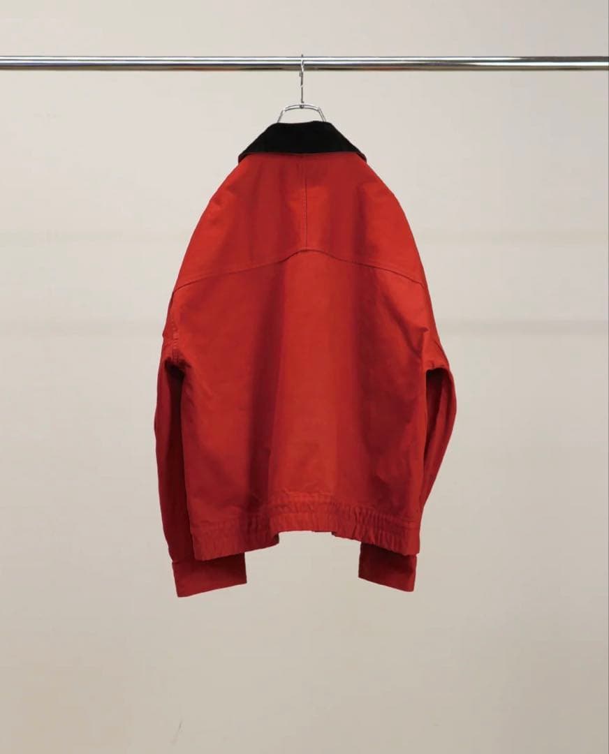 【サイズ2】ANCELLM ZIP BLOUSON(RED)