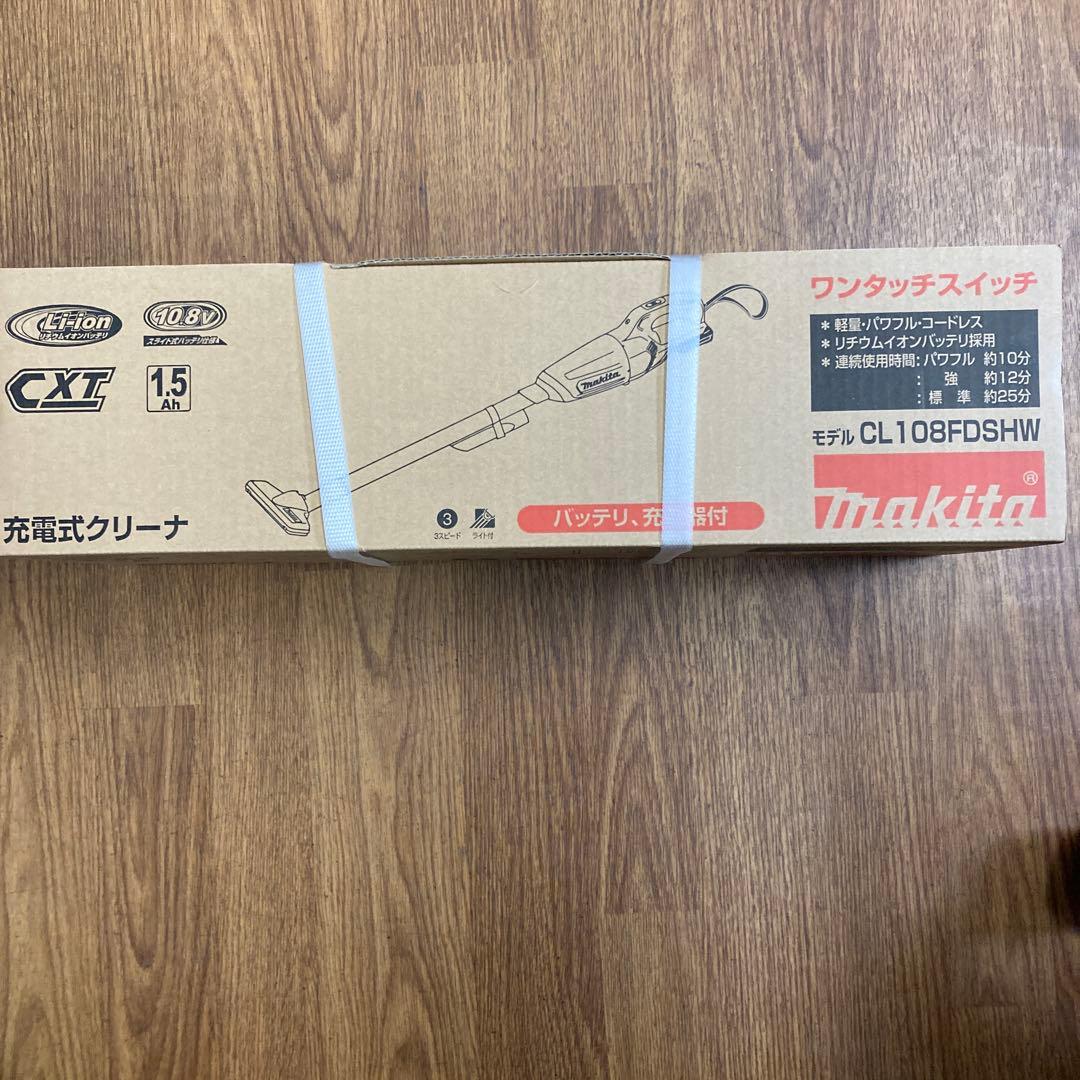 マキタ 充電式クリーナ CL108FDSHW バッテリー充電器付き 10.8V