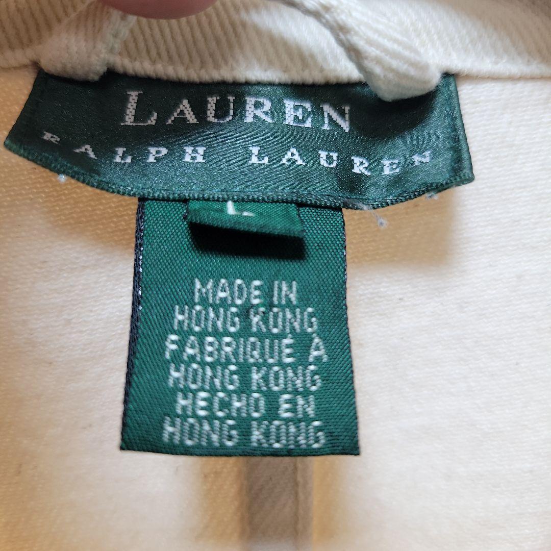 ローレン　Ralph Lauren カバーオール L ホワイト