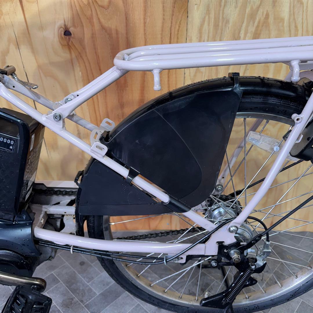 電動アシスト自転車 ホワイト シティタイプ バッテリー12ah