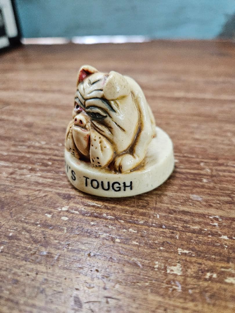 1970年代 アメリカ製 ブルドッグ フィギュアTHAT’S TOUGH