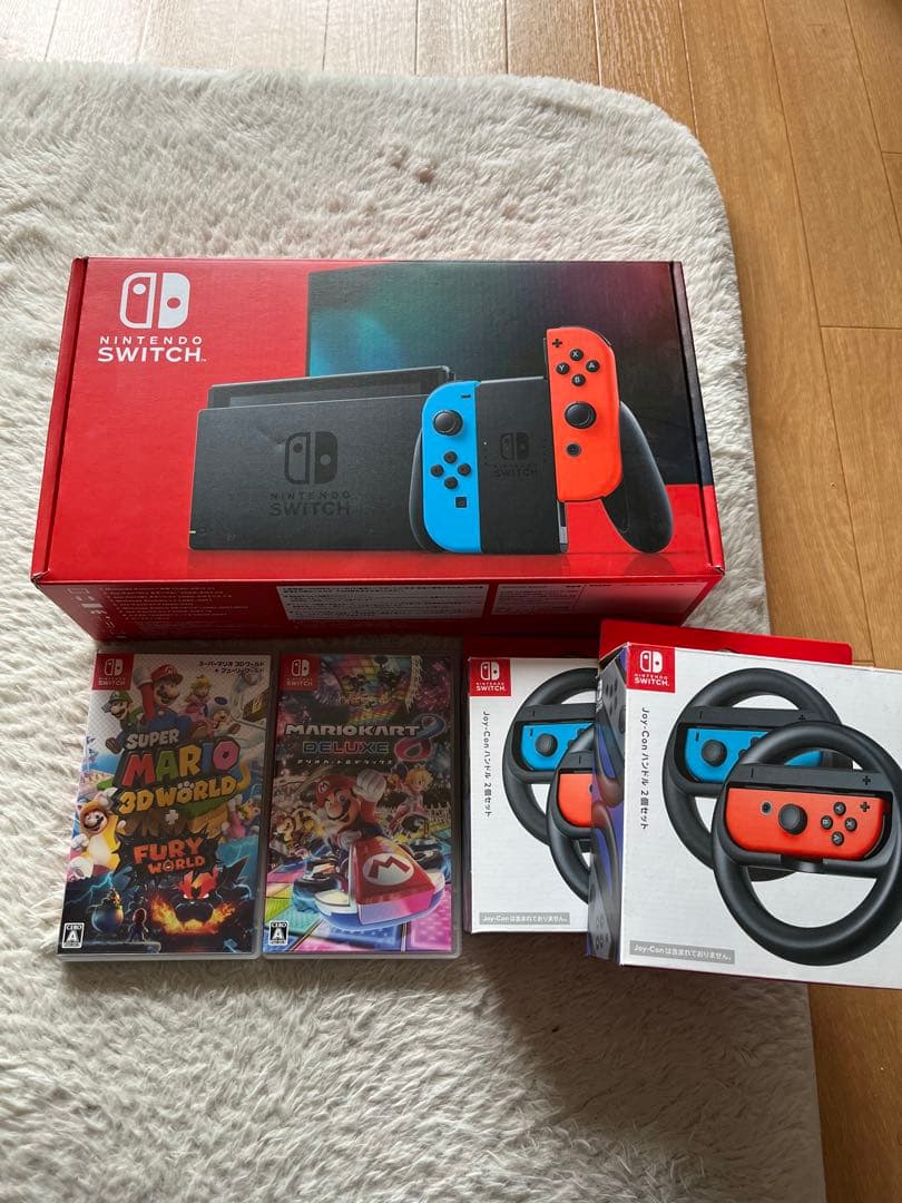 Nintendo Switch 本体 と ゲーム2本付き