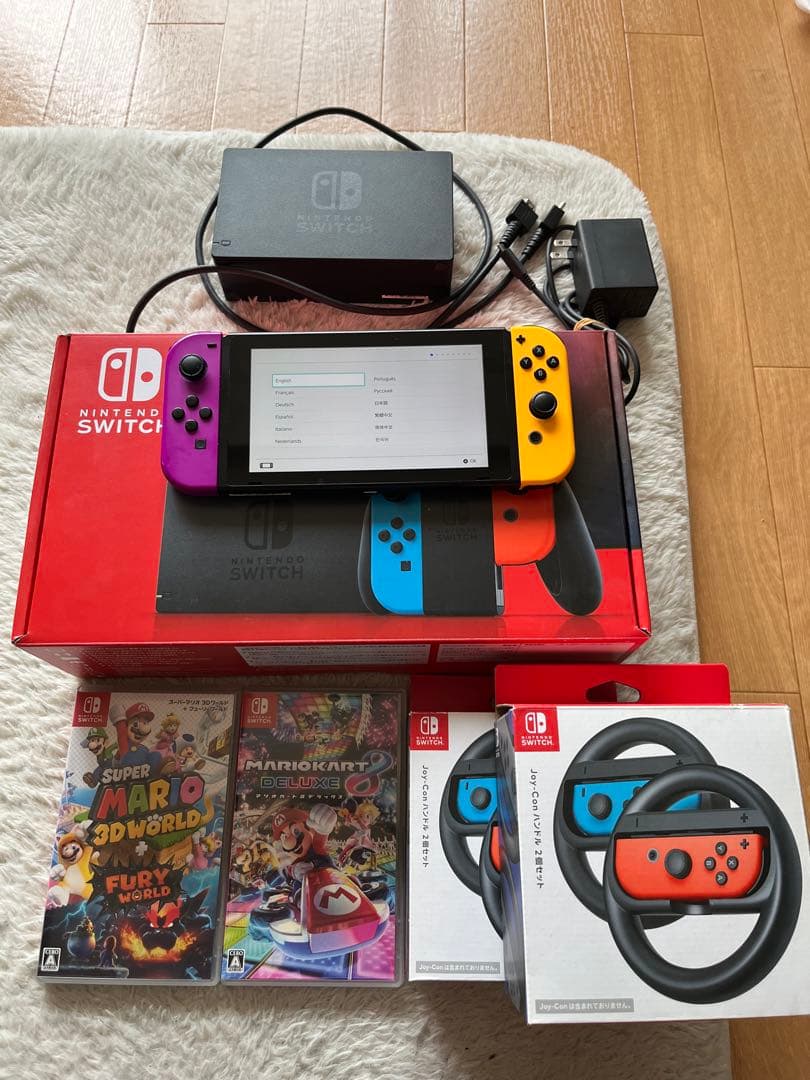 Nintendo Switch 本体 と ゲーム2本付き