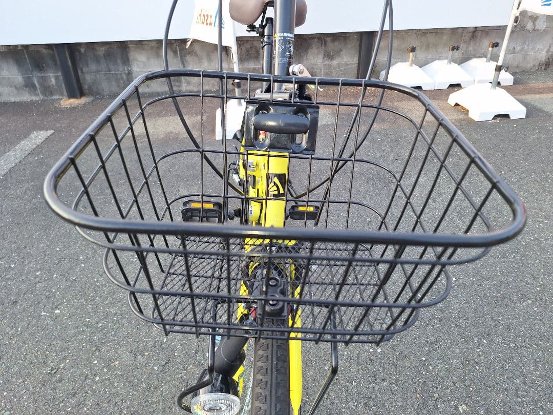 蒼*狼様 折りたたみ式自転車20インチ イエロー (黄色)引き取り限定(愛知県内