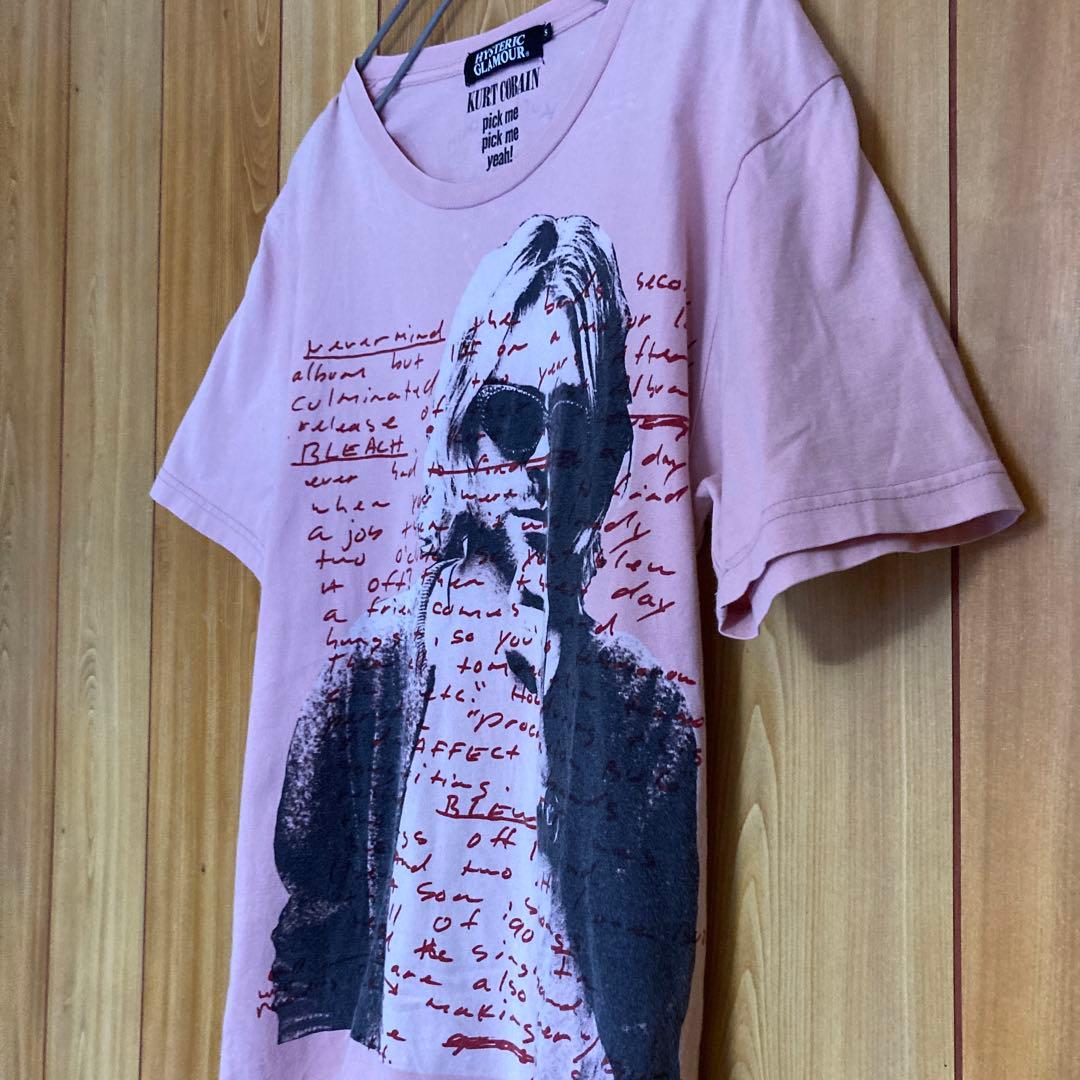 キムタク着 ヒステリックグラマー カートコバーンTシャツ ニルヴァーナ