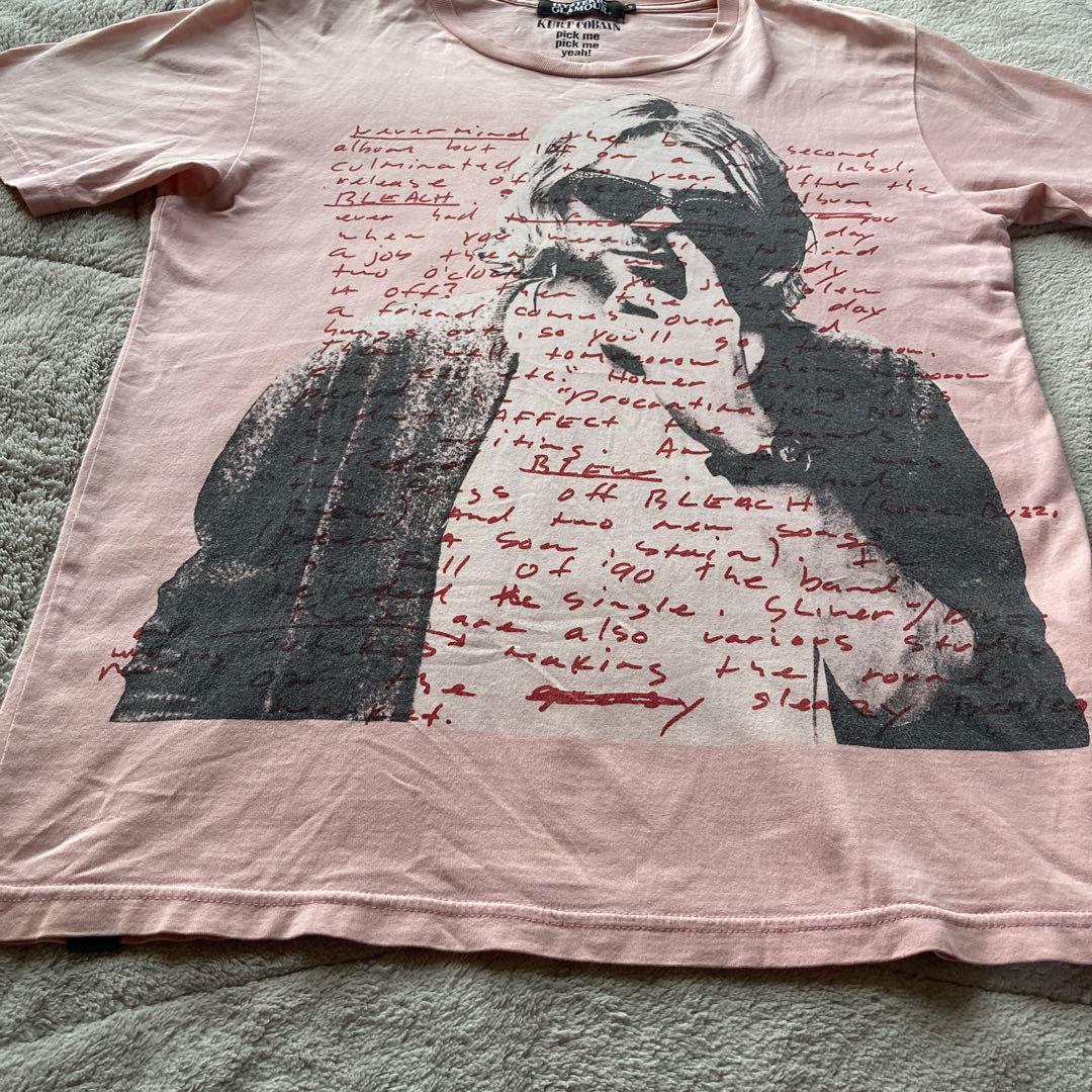 キムタク着 ヒステリックグラマー カートコバーンTシャツ ニルヴァーナ