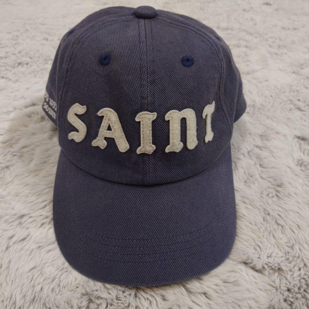 SAINT Mxxxxxx　刺繍キャップ フリーサイズ
