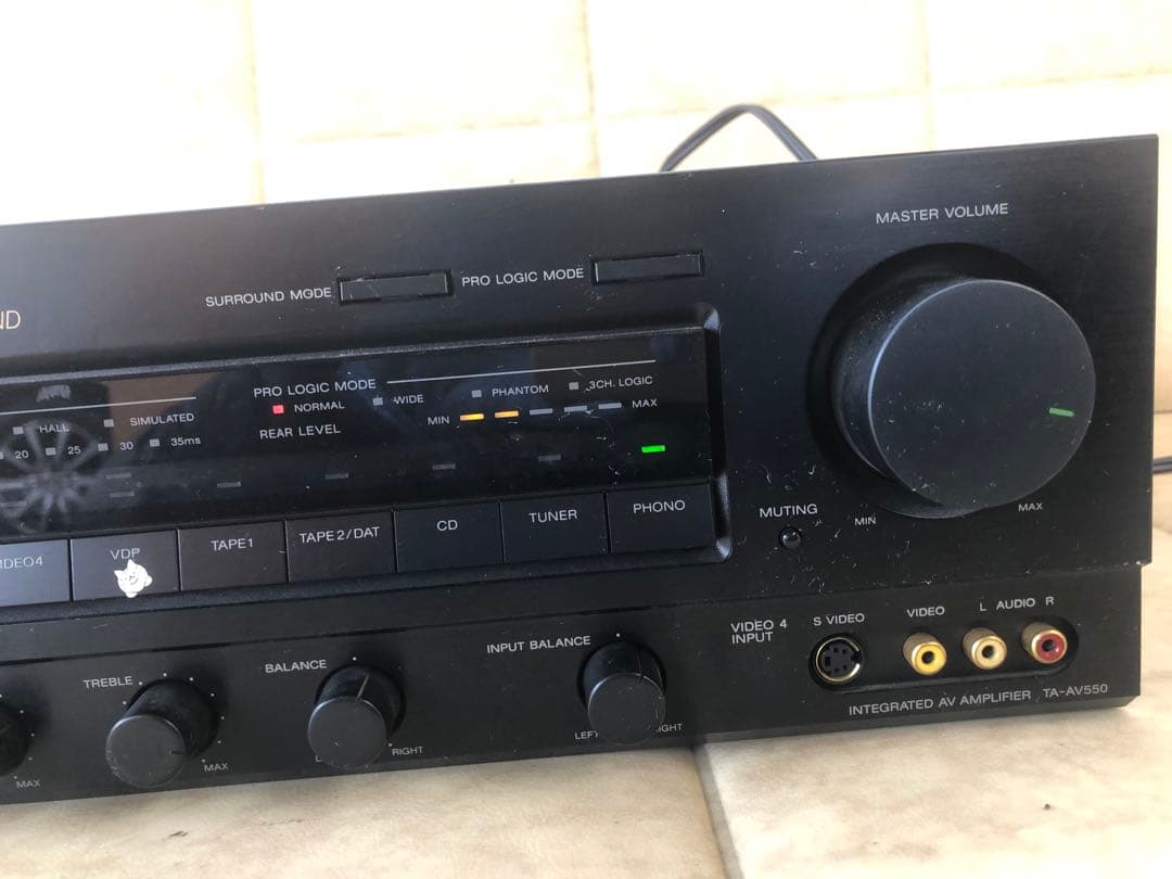 SONY AVアンプ「TA-AV550」(G40)