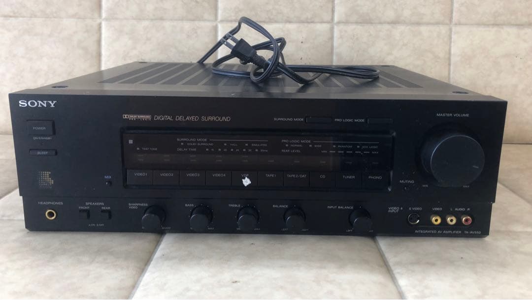 SONY AVアンプ「TA-AV550」(G40)