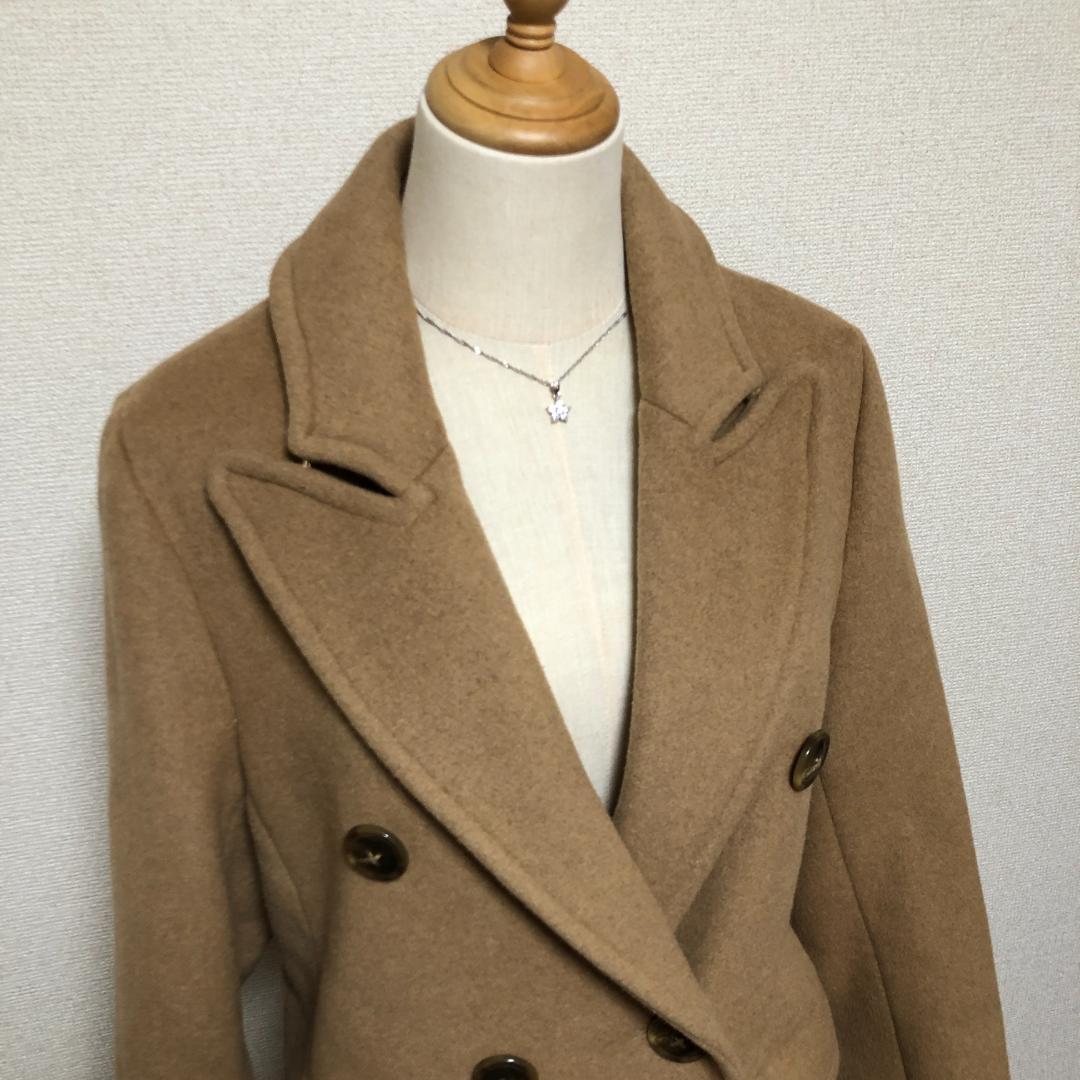 【美品】 LIBJOIE リブジョア ロングコート S キャメル レディース