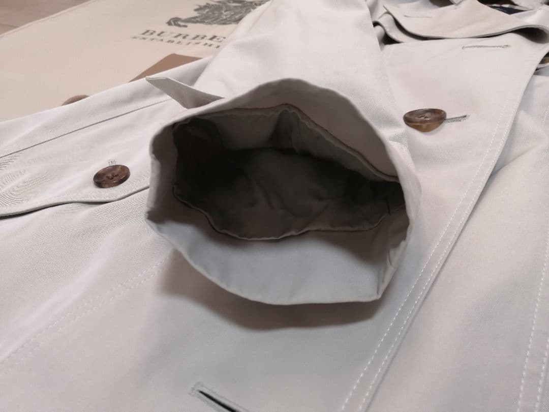 本物上質●44サイズ　バーバリー　ロンドン　BURBERRY　トレンチコート