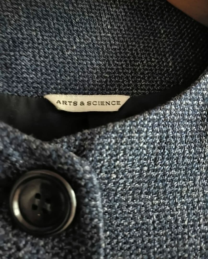 arts&science アーツ&サイエンス リネンウールコート