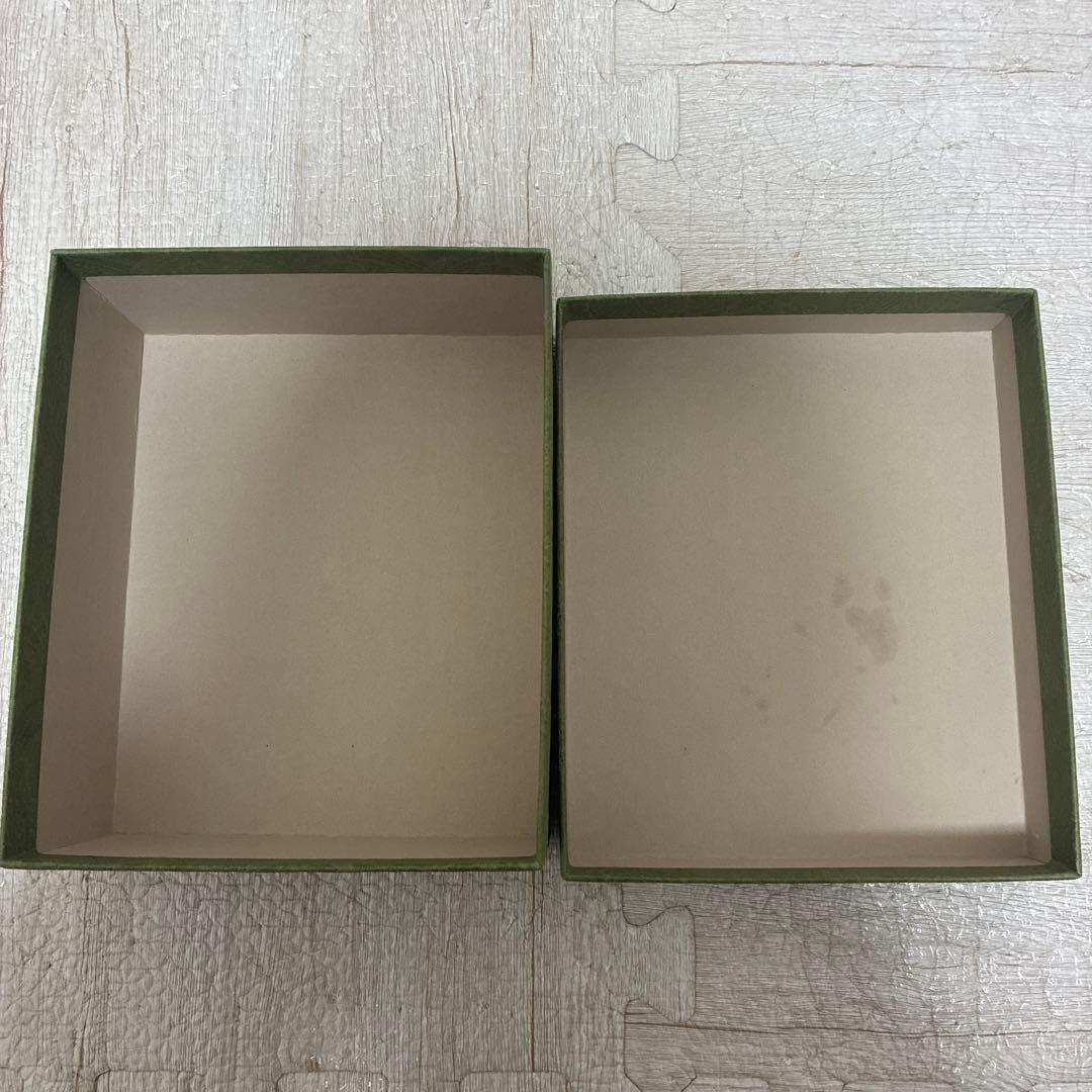 GUCCI 二つ折り財布 黒 ベージュ マーモント