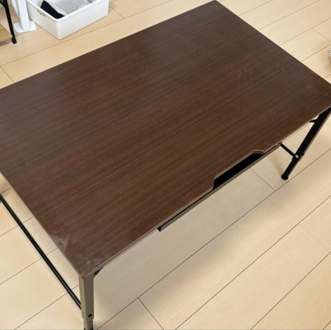 サンワダイレクト　ブラウン　幅100cm奥行60cm ローデスク 楽天市場