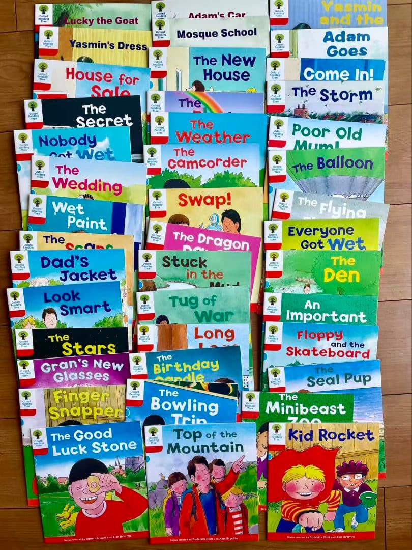 Oxford Reading Tree Stage3-5英語絵本120 冊ORT