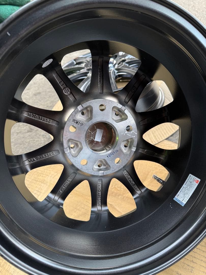 ティラードイータ 5.0×14タウンエース専用アルミホイール新古品4本セット