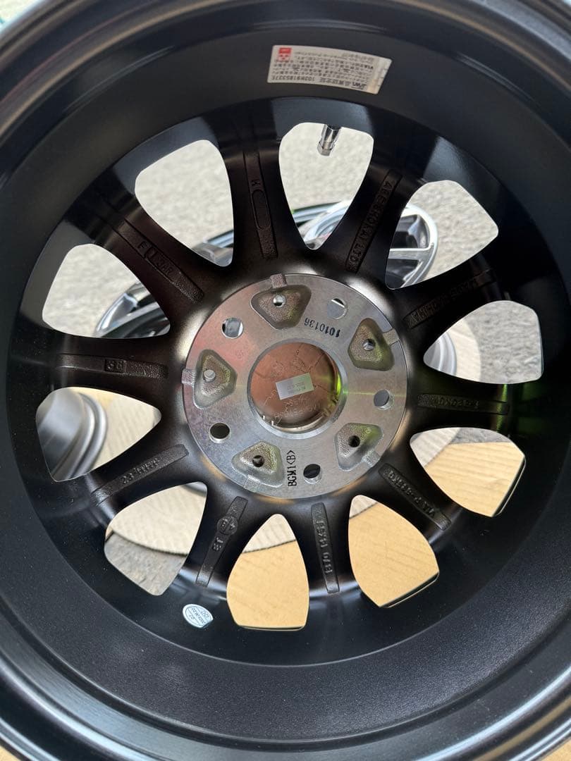 ティラードイータ 5.0×14タウンエース専用アルミホイール新古品4本セット