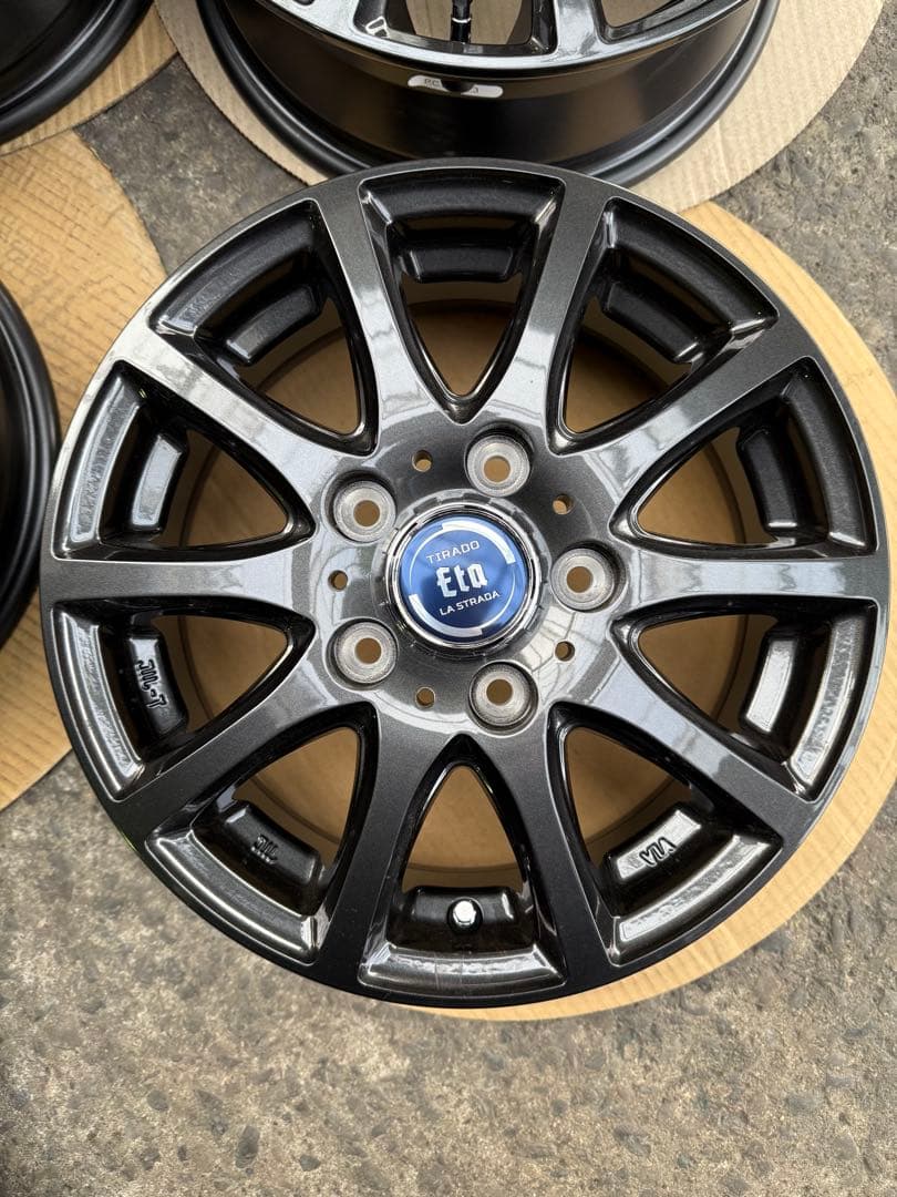 ティラードイータ 5.0×14タウンエース専用アルミホイール新古品4本セット