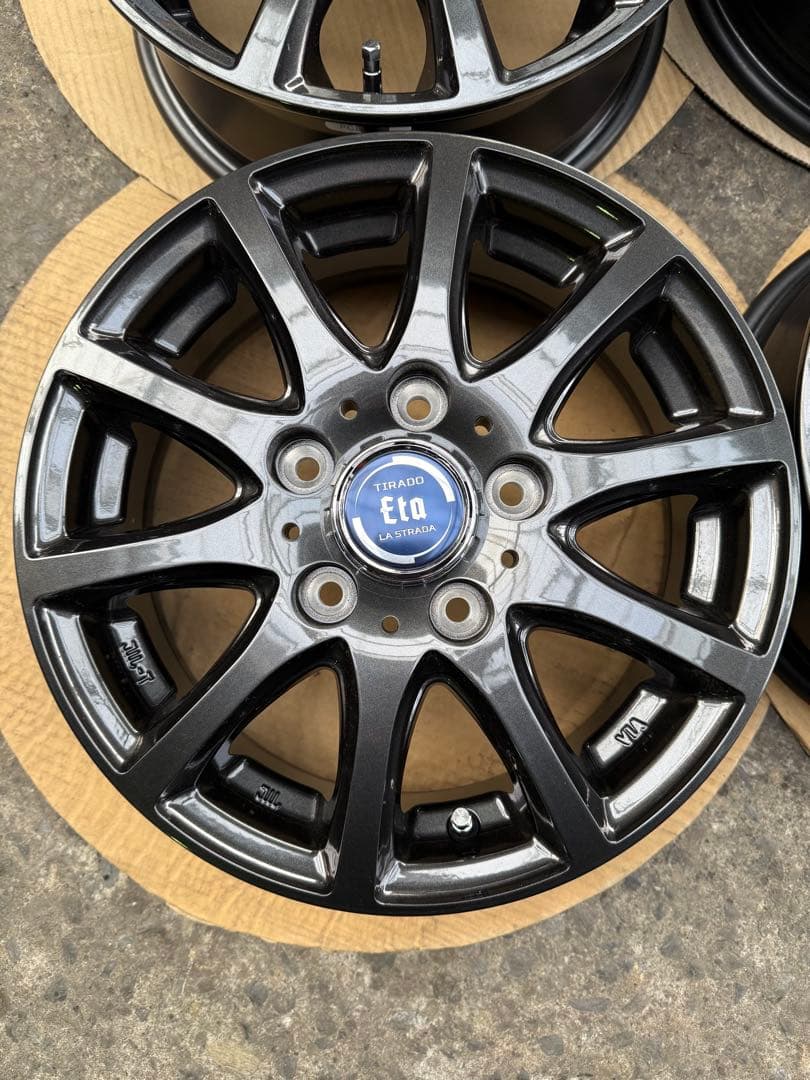 ティラードイータ 5.0×14タウンエース専用アルミホイール新古品4本セット