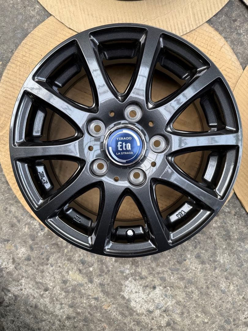 ティラードイータ 5.0×14タウンエース専用アルミホイール新古品4本セット
