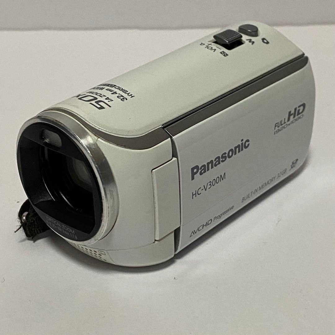 Panasonic HC-V300M -Wビデオカメラ フルHD バッテリー2個