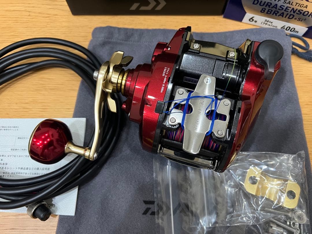 Daiwa シーボーグ 600MJ 電動リール 未使用 PE6号 400m