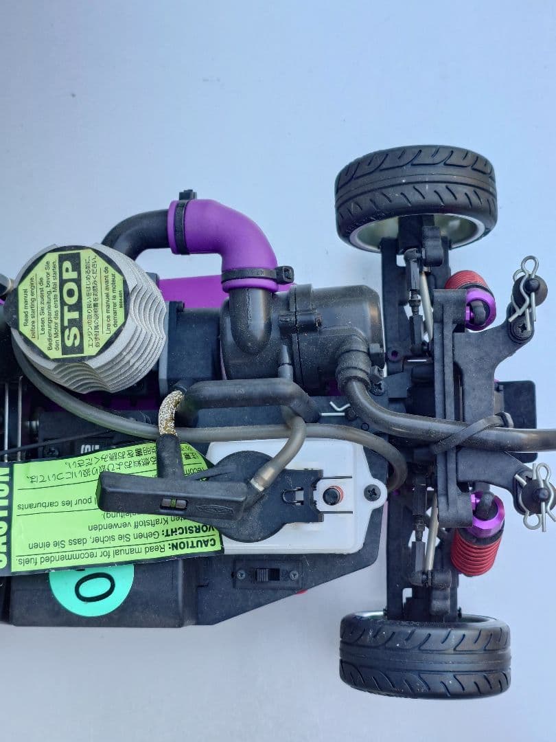 d*7様 HPI NITORO RS4 DRIFT　RTR エンジン ドリフト